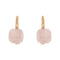 Boucles d'oreilles Pomellato Boucles d'oreilles Dormeuses Nudo Or rose Quartz 58 Facettes 3230371CN