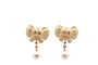 Boucles d'oreilles Boucles d'oreilles diamants et perles de culture 58 Facettes 27637