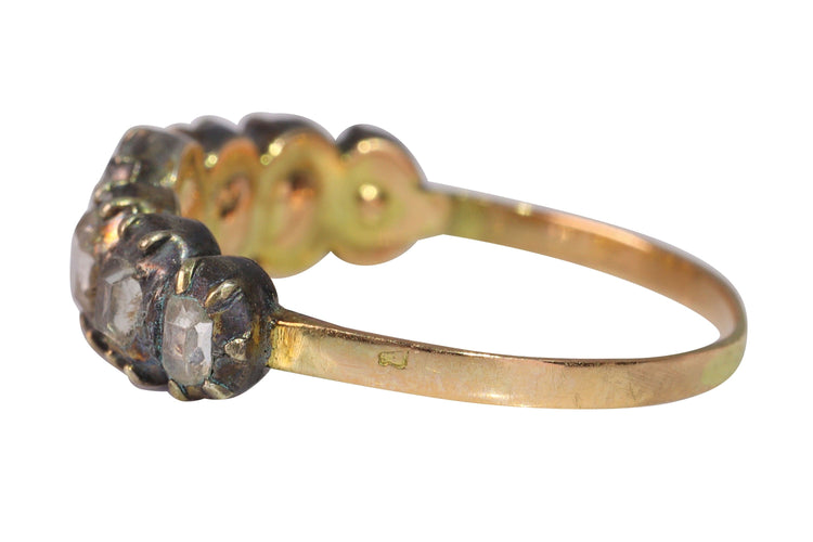 Bague 58 Bague en or jaune et diamant 58 Facettes 24161-0031