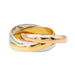 Bague 53 Cartier Bague Alliance Trinity Or rose 58 Facettes 2845454CN