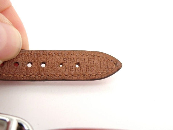 Montre montre HERMES cape cod pm 31 mm quartz double tour en cuir 58 Facettes 260721