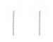 Boucles d'oreilles Orecchini tennis in oro bianco Ct 0,68 58 Facettes