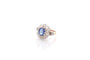 Bague 55 Bague ancienne 1900 saphir et diamants 58 Facettes 26661-26649