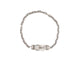 Bracelet bracelet FRED chance infinie mm diamants & chaine or blanc +cable vert 58 Facettes 263860