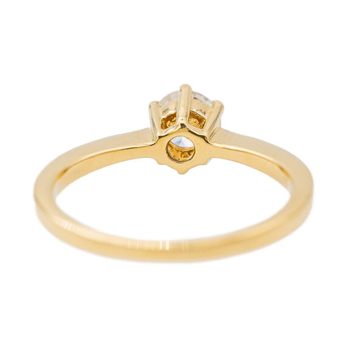 49 Bague Solitaire Or jaune Diamant 58 Facettes 3562624CN