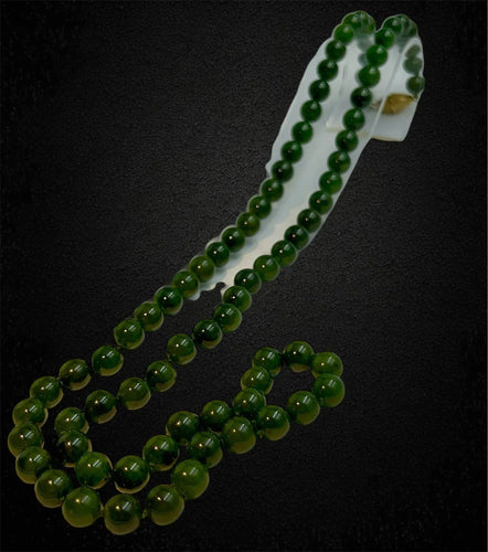 Collier Collier de perles de malachite 58 Facettes