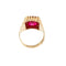 Bague 63 Bague pour homme avec rubis 58 Facettes 34390
