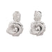 Boucles d'oreilles Boucles d'oreilles Dior "Bagatelle" or blanc, diamants. 58 Facettes 33883