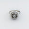 Bague 55 Bague en or blanc et diamants 58 Facettes 32932