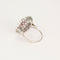Bague 56 Bague or blanc rubellite diamants 58 Facettes