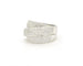 Bague 56 Bague bandeau avec diamants de 1,40 ct 58 Facettes