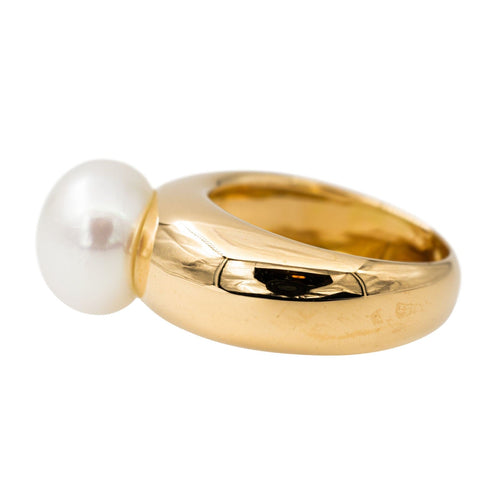 Bague 51 Bague Or jaune Perle 58 Facettes 2762729CN