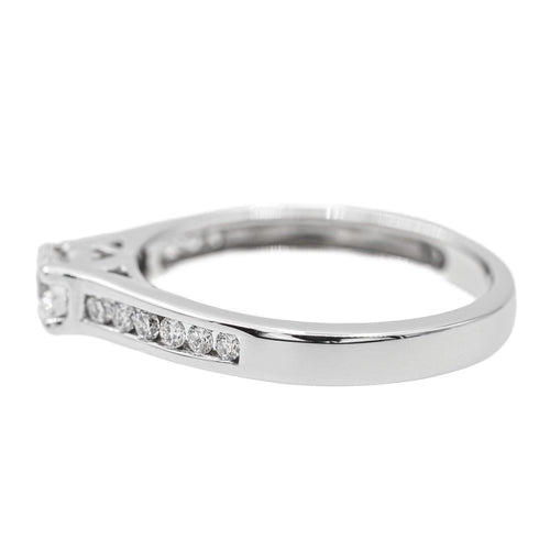 Bague 50 Bague Solitaire Or blanc Diamant 58 Facettes 2897793CN