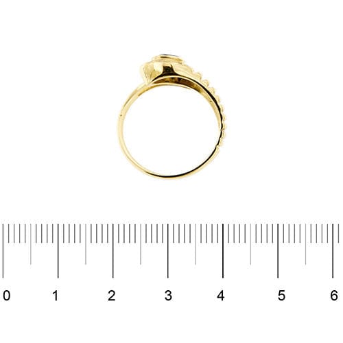 Bague 59 Bague serpent avec saphir et diamants 58 Facettes 36945