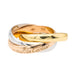 Bague 53 Cartier Bague Alliance Trinity Or rose 58 Facettes 2845454CN