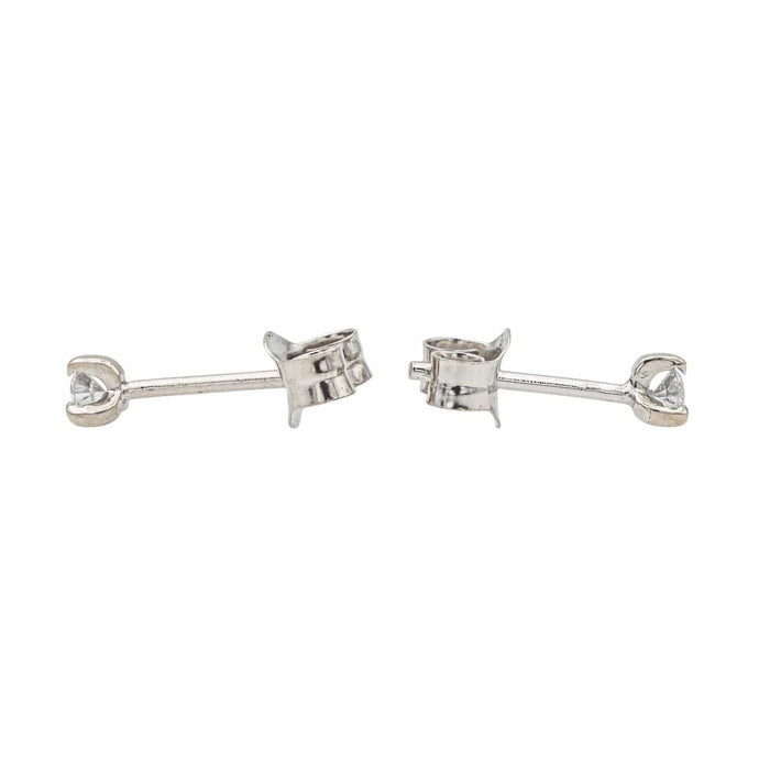 Boucles d'oreilles Boucles d'oreilles Puces Or blanc Diamant 58 Facettes 2854082CN