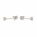 Boucles d'oreilles Boucles d'oreilles Puces Or blanc Diamant 58 Facettes 2854082CN