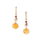 Boucles d'oreilles CHANEL - Boucles d'oreilles Mademoiselle citrine, rubellite, améthyste, diamant, or jaune. 58 Facettes