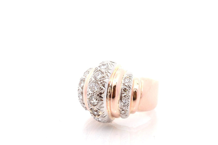 Bague 47 Bague vintage 1940 diamants 58 Facettes 27379