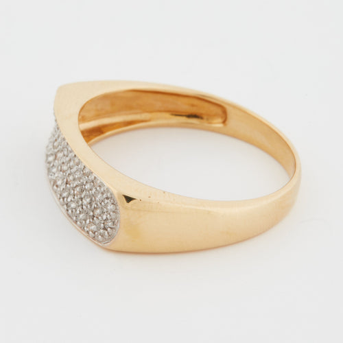 Bague 56 Bague Or 18 Carats et Diamant 58 Facettes RÉF 9102/17