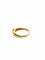 Bague 52 Bague or jaune, citrine orange 58 Facettes
