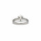 Bague 50 Solitaire or blanc 0,71 carat G SI2 58 Facettes 240250R