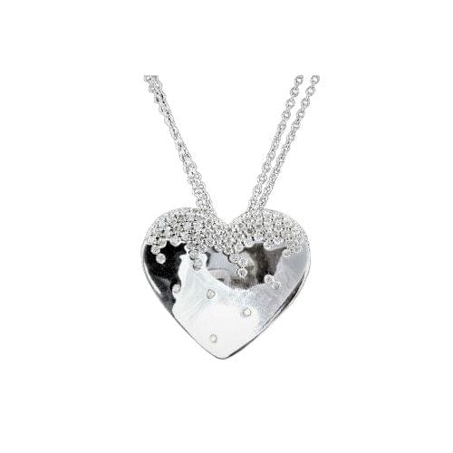 Pendentif Pendentif coeur diamants 58 Facettes R199