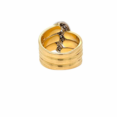 Bague Cartier Trilium Model Diamond Gold Ring 58 Facettes