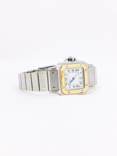 Montre CARTIER Montre Santos vintage or acier 58 Facettes 1120
