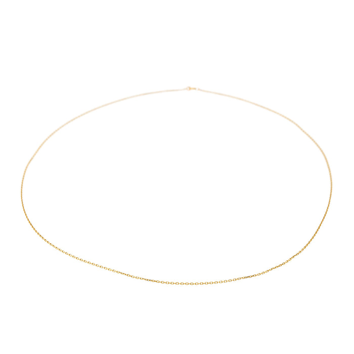 Yellow Gold Chain Necklace