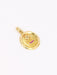 Pendentif AUGIS - Médaille amour ronde or jaune diamant rubis 58 Facettes J626