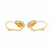 Boucles d'oreilles Boucles d'oreilles Dormeuses Or jaune Saphir 58 Facettes 3689626CN