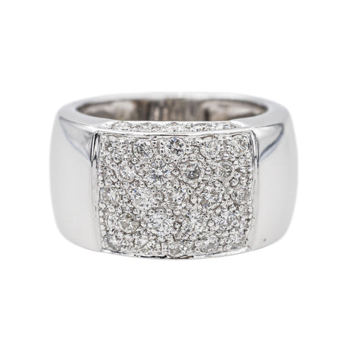 Bague Bague Or blanc Diamant 58 Facettes 3230359CN