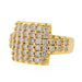 Bague 55 Bague Cocktail Or jaune Diamant 58 Facettes 3480623RV