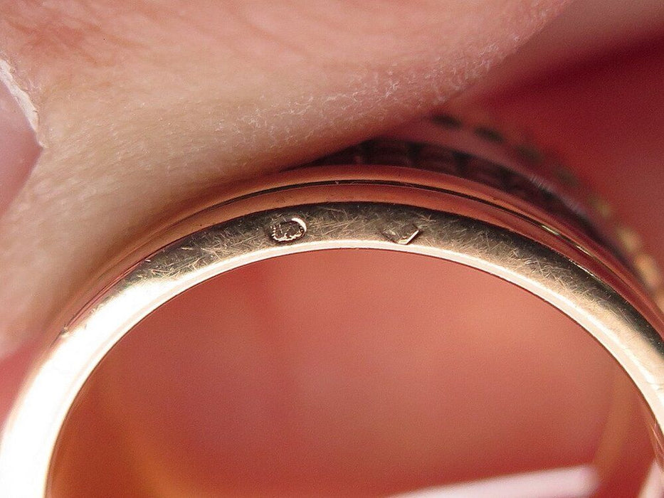 anillo BOUCHERON quatre oro ancho clásico