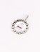 Pendentif AUGIS - Médaille amour entourage coeurs diamants or blanc rubis 58 Facettes J555