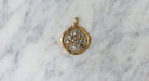 Pendentif Pendentif Art Nouveau Gui or jaune perles et diamants 58 Facettes