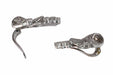 Boucles d'oreilles Élégants clips d'oreilles en diamant platine des années 1950 avec une touche Art déco 58 Facettes 24129-0371