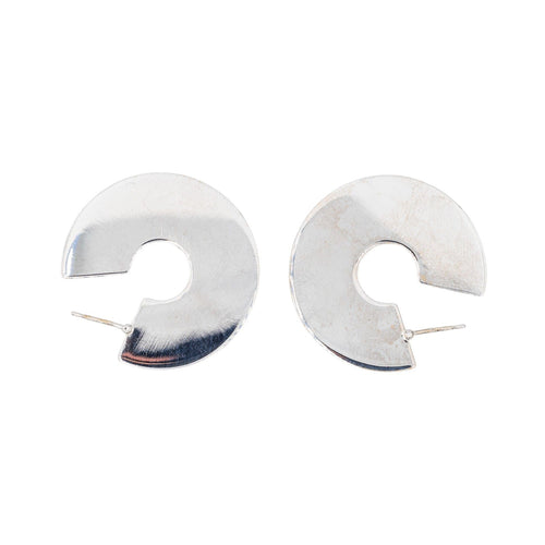 Boucles d'oreilles Boucles d'oreilles Créoles Or blanc 58 Facettes 2699668CN