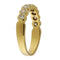 Bague 59 Bague en or jaune sertie de diamants taille brillant de 0,68 ct 58 Facettes G3853
