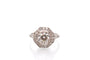 Bague 53 Bague diamant de 1,16cts K/VS2 en or et platine 58 Facettes 27498-27838