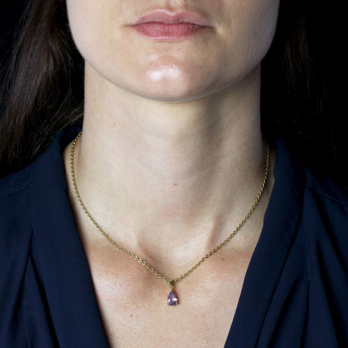 Pendentif Pendentif goutte améthyste 58 Facettes CVP202