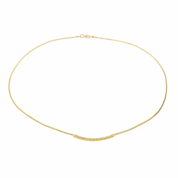 Collier Collier Or jaune Diamant 58 Facettes 3552757CN