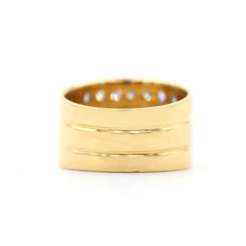 Bague Bague en or blanc sertie de diamants de 1,50 ct 58 Facettes 13414