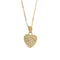 Collier Collier avec pendentif coeur et diamants 58 Facettes 32739