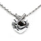 Gold Diamond Heart Link Pendant Necklace - CHAUMET 
