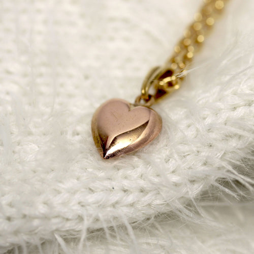 Pendentif Pendentif coeur en or rose 58 Facettes CVP181