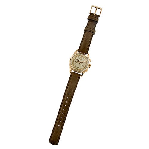 Montre LONGINES - Montre chronographe en or 58 Facettes 38045