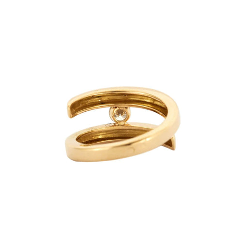 Bague 51 BAGUE "UNA" OR & DIAMANT 58 Facettes BO/230062