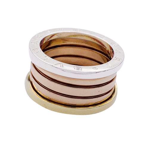 Bague 55 Bague Bulgari, "B.Zero1", trois ors. 58 Facettes 33655